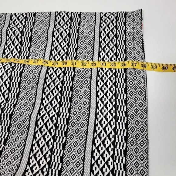 ELOQUII Women's Patterned Sweater/Quilted Stretchy Dress With Stripe Sides Sz 14 - Picture 13 of 13